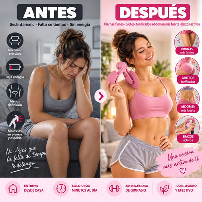 El ejercitador que le devuelve vitalidad y confianza a tu cuerpo