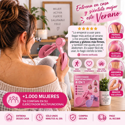 El ejercitador que le devuelve vitalidad y confianza a tu cuerpo